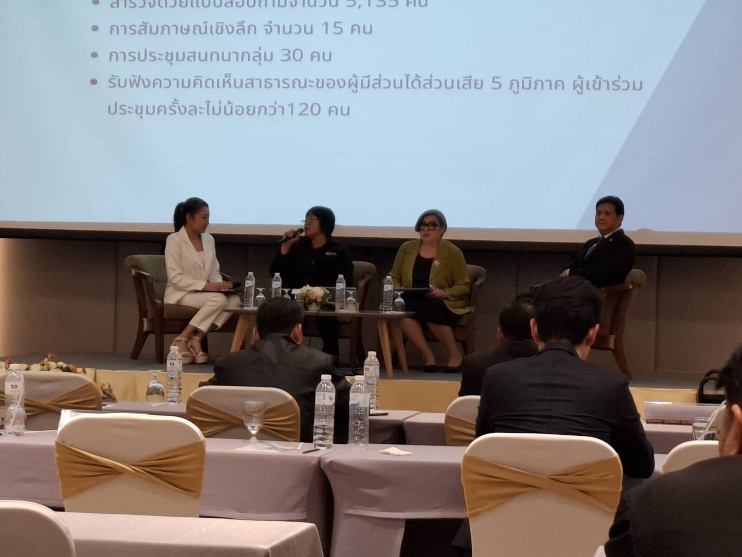 กตป.ร่วมกับ กสทช. และ นิเทศฯ นิด้า จัดการประชุมรายงานผลการดำเนินงาน “โครงการติดตามและประเมินผลตามนโยบาย กสทช. ที่สำคัญในด้านการส่งเสริมสิทธิและเสรีภาพของประชาชน ประจำปี 2567”