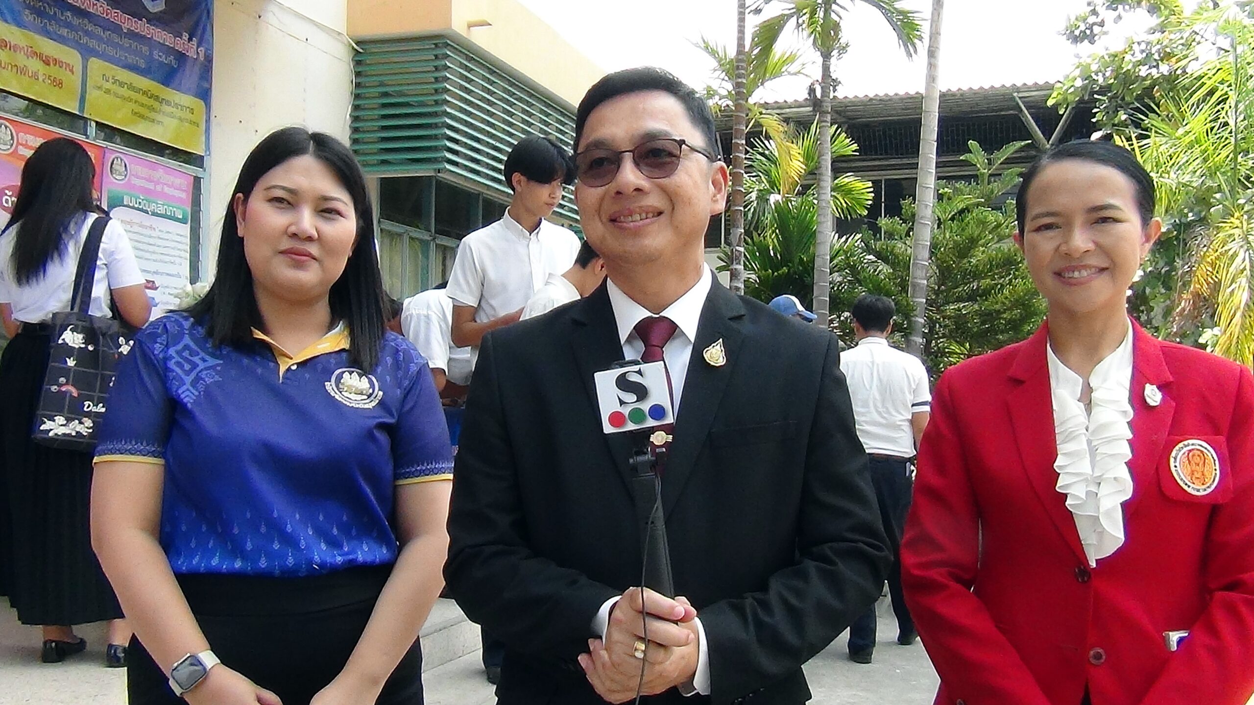 วิทยาลัยเทคนิคสมุทรปราการ ร่วมกับสำนักงานจัดหางานจังหวัดสมุทรปราการ จัดโครงการปัจฉิมนิเทศ และตลาดนัดพบแรงงาน ให้กับผู้ที่สนใจเรียนต่อและหางานทำ