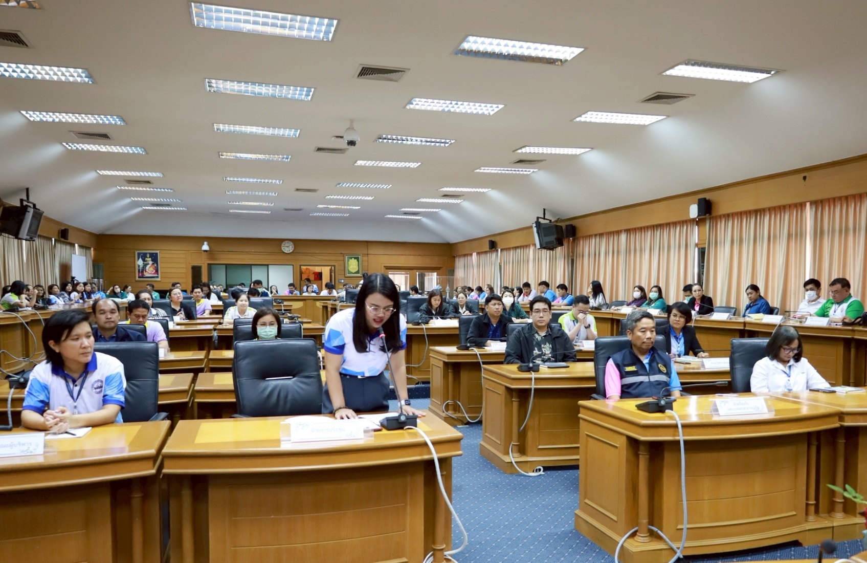 นายก อบจ.จัดประชุมคณะผู้บริหาร หัวหน้าส่วนราชการ เพื่อมอบนโยบายการบริหารราชการ