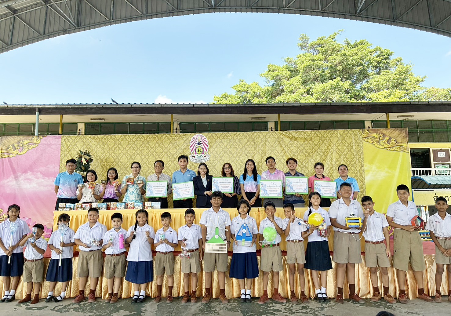 โครงการ “พฤติกรรมการอนุรักษ์พลังงานและสิ่งแวดล้อม โรงเรียนคลองสะบัดจาก อำเภอบางบ่อ จังหวัดสมุทรปราการ