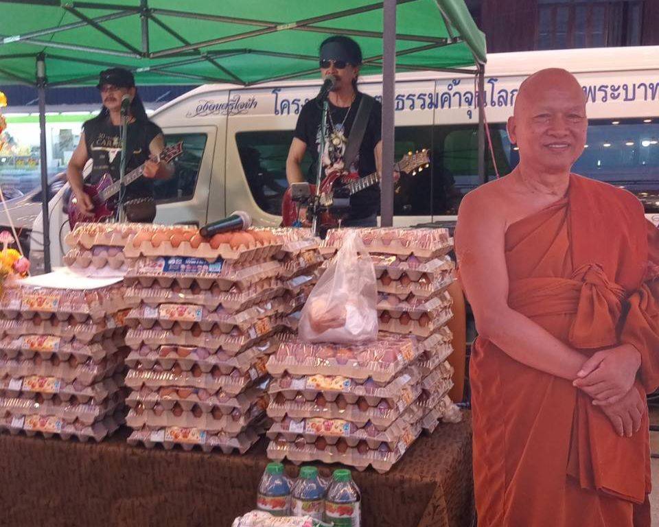 กองงานเลขานุการฝ่ายกิจกรรมพิเศษร่วมกับตลาดครุใน Night Market พระประแดงสมุทรปราการ