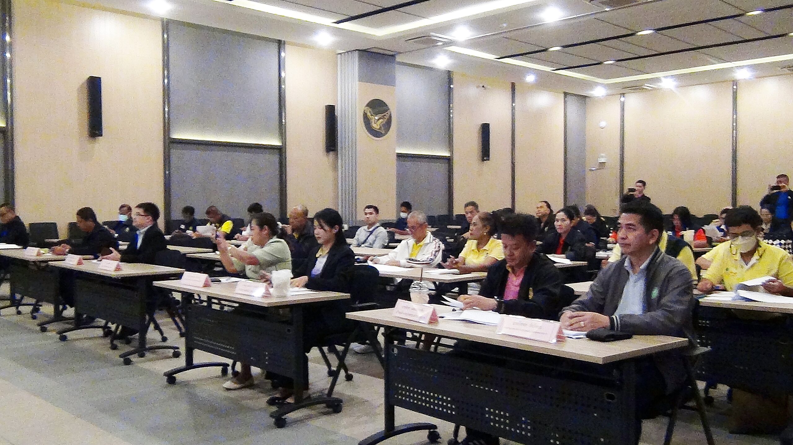 สำนักงานคณะกรรมการการเลือกตั้งประจังหวัดสมุทรปราการ ร่วมกับหน่วยงานตามบันทึกความร่วมมือ และ ศส.ปชต.จัดกิจกรรมการประชุมเชิงปฏิบัติการบูรณาการสร้างพลเมืองคุณภาพ (ระดับจังหวัดและอำเภอ)
