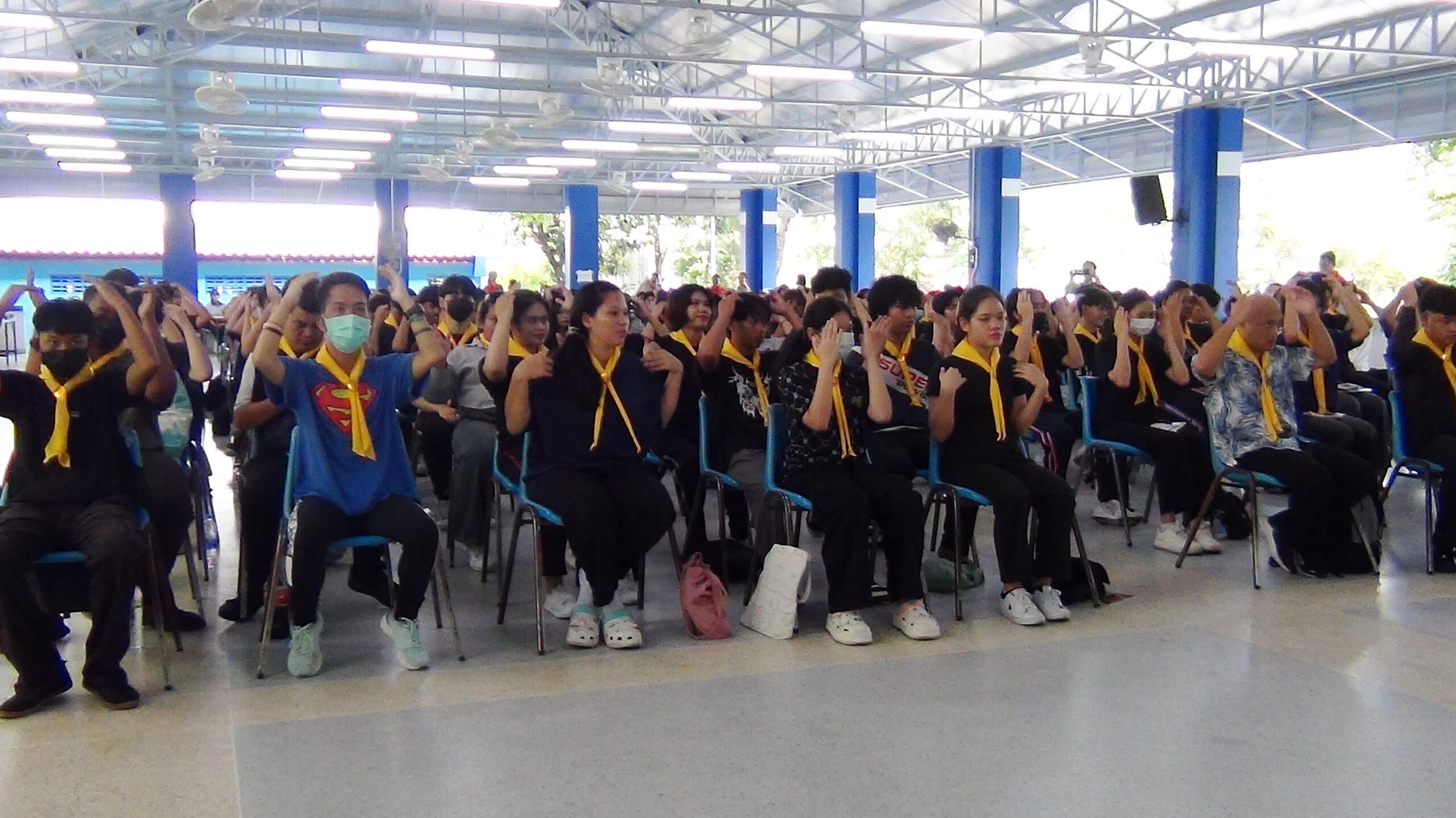 สกร.ระดับอำเภอเมืองสมุทรปราการ จัดโครงการพัฒนาศักยภาพผู้เรียนผ่านกิจกรรมลูกเสือจิตอาสา ประจำภาคเรียนที่ 1 ปีการศึกษา 2568
