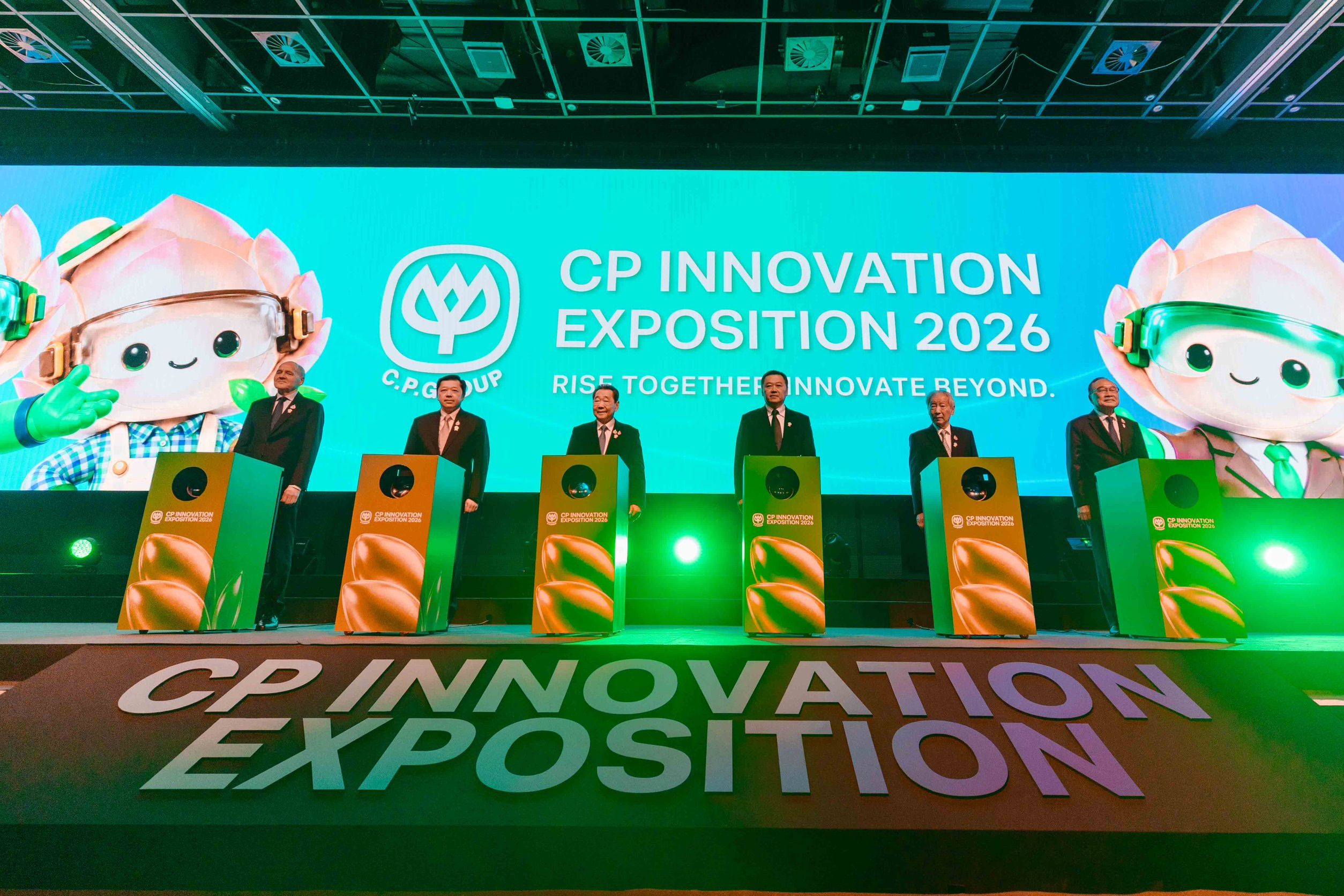 เครือซีพี รวมผู้นำและผู้เชี่ยวชาญระดับโลก เปิด CP Innovation Exposition 2026 สุดยิ่งใหญ่ มอบ 29 Chairman Awards เชิดชูผลงานนวัตกรเครือฯ มุ่งขยายผลสู่ธุรกิจ เศรษฐกิจ และสังคม พร้อมโชว์กว่า 90 นวัตกรรมในรูปแบบ Future Fest ผนึก 70 สปีกเกอร์ชั้นนำของไทยและระดับโลก เปิดเวทีประกาศความร่วมมือ CP COE กับ 30 องค์กรนวัตกรรม พร้อมลงนาม MOU กับ อว. เชื่อมคนเก่ง งานวิจัย และภาคอุตสาหกรรม